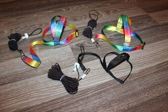 Traky pre papagáje, kšíry, popruhy - 18