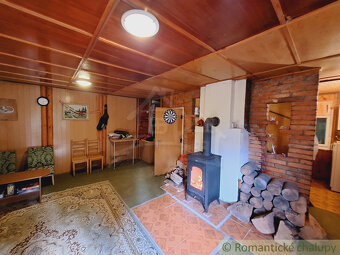 Útulná chata v tichom lesíku pri obci Olešná - 18