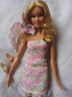 Zberatelska Barbie Basics , svadobne saty pre Barbie - 18