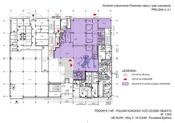 Prenájom obchodného priestoru v administratívnom komplexe AB - 18