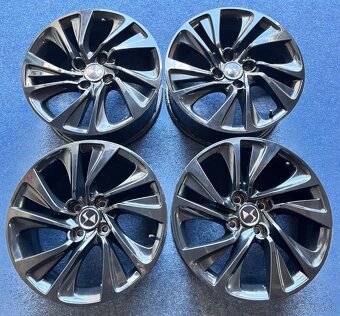 4x108 R17 originál alu Citroën DS4 C4 + senzory tlaku - 18