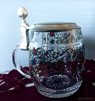 Poháre sklo - mix - 18