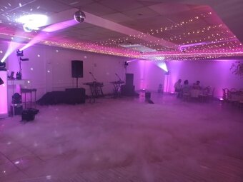 Osvetlenie, plazivý dym, iskry - 18