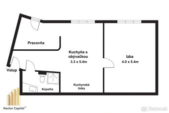 Nestor Capital-Štýlový 2,5-izbový byt po kompletnej rekonštr - 18