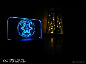 Led lampa s vlastným textom / logom - 18
