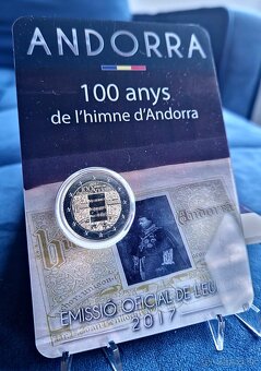 2eur.sk - pamätné 2€ euro Andorra - Proof + BU - 18