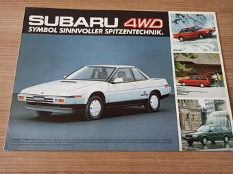 Prospekty Subaru Mazda Toyota Nissan Mitsubishi a další. - 18