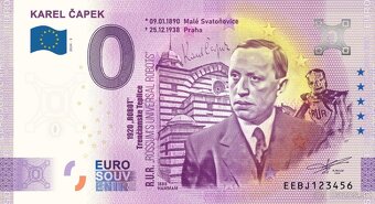 0 € / 0 euro souvenir bankovky 2024 - 18