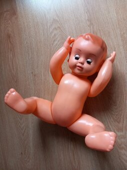 Stará retro bábika made in Czechoslovakia 50 cm - 18