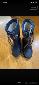 Papučky pre chlapca, gumáky - 18