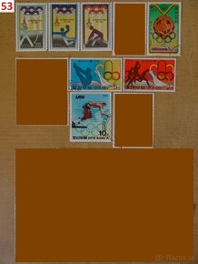 Nádherné poštové známky ŠPORT 2 - 18