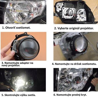 Subaru Outback Legacy Pajero 4 Bi-xenon sada - 18