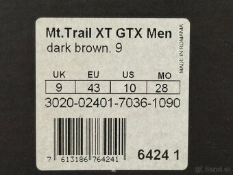 Turisticke boty Mammut (Raichle) Mt. Trail XT GTX velkosť 43 - 18