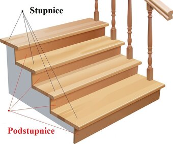 Stupnice, podstupnice a podesty BUK a DUB - 18