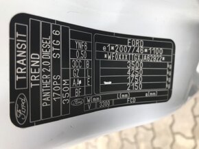 Ford Transit automat- pojazdná dielňa, servisní vůz - 18