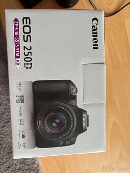 Canon EOS 250D + objektív 18–55mm IS STM (3454C002), čierny - 18