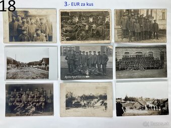Vojenské fotografie celá zbierka z 1. svetovej vojny - 18