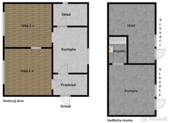 RODINNÝ DOM | VEĽKÝ POZEMOK | MOŽNOSŤ REKONŠTRUKCIE - 18