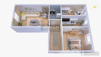 HALO reality - Predaj, trojizbový byt Bratislava Nové Mesto, - 18