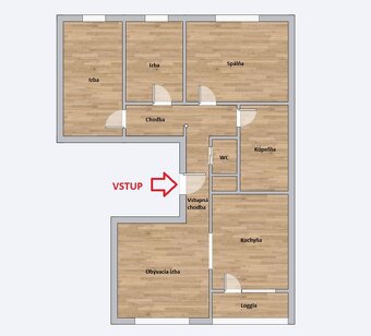 KOMPLET.REK.,4–IZB.BYT,LOGGIA,PIVNICA,ZA HRADBAMI,PEZINOK - 18