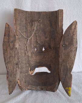 3 ručne tesané masky Barong a ceremoniálna maska (Bali) - 18