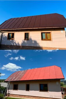 🏠🎨🔥Nátery striech. Nateranie striech . Maľovanie striech - 18