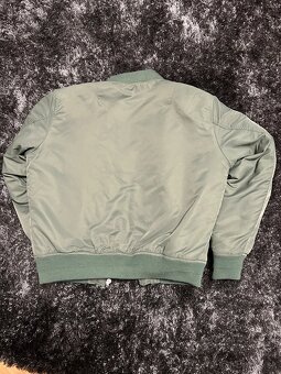 Pánska koženková bunda, bombera, riflovka - 18