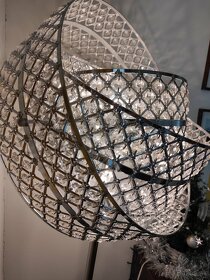 Krištáľovä stojanova lampa - 18