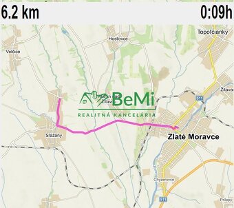 Pozemok v obci Sľažany 3 595 m2 intravilán ID 558-14-MIG - 18
