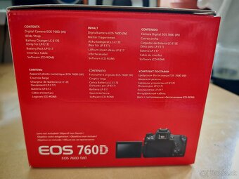 Canon EOS 760D + objektív + battery grip - 18