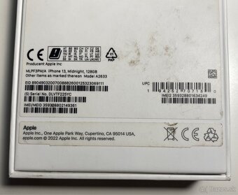 iPhone 13, batéria 85% - 18