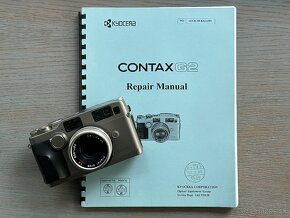 hľadáčikový fotoaparát Contax G2 + 3 objektívy a blesk - 18