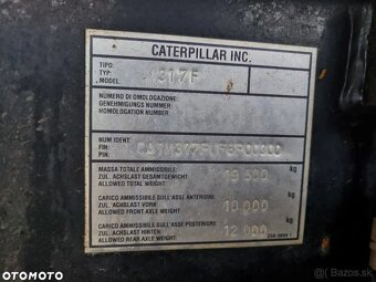 Pásové rýpadlo Caterpillar M317F 19 tonové s naklápacou a sk - 18
