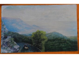 Starozitné obrazy s motívom Krajiny - 18