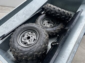 Kawasaki Brute Force 750+Výklopný Vozík+Radlica na sneh - 18