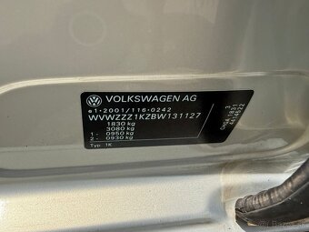 ► VW GOLF VI 1,6 MPI BEN/LPG - 75 kW, AUTOM. PARKOVÁNÍ ◄ - 18