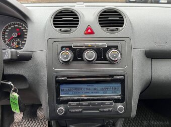 VW Caddy 1.2 TSI 77 kW 2x šoupačky 2011 klima serviska - 18