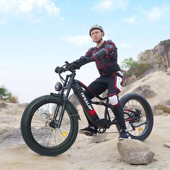 Výkonný ebike Tifgalop 2x750W,21Ah,65km/h,100km,36kg,nový - 18