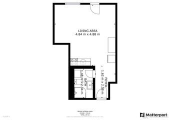 1i. byt 45m,TERASA, 4/5p., Zámocká ul., extra GP, výťah - 18