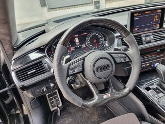 AUDI VOLANT KARBONOVY zkoseny - karbon A3 A4 A5 B9 Q3 Q5 - 18