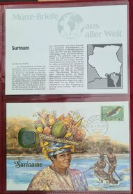 Phillswiss: Obálky obsahujúce mince a známky a popis č.14 - 18