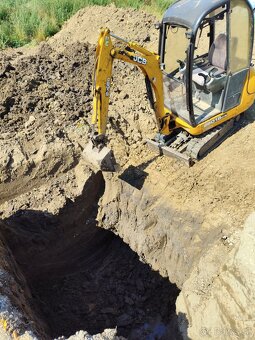 Zemné a Výkopové práce minibagrom - 18