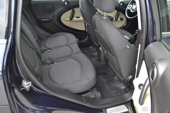 MINI ONE D COUNTRYMAN R60 1.6 D, CÚVACÍ SENZOR, ALU R16 - 18
