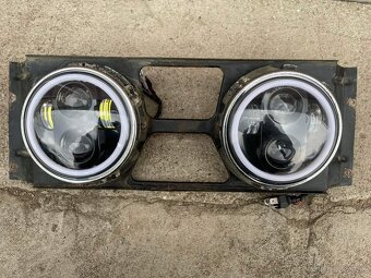 Zetor predné LED svetla 143mm 5,75' (angel eyes) - 18