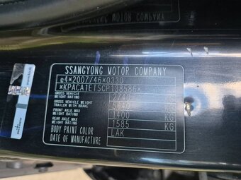 Predám  SsangYong Actyon SPORTS - 18