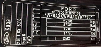 Ford Kuga 2.0 TDCi 4x4 automat 180 koní - 18