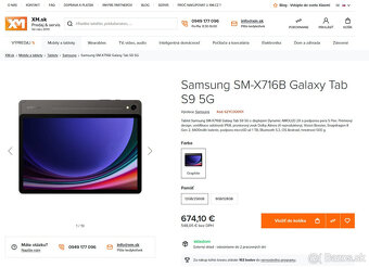 Samsung Galaxy Tab S9 12Gb/256Gb WiFi a 5G - 18