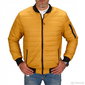 Žltá bomber bunda - 18