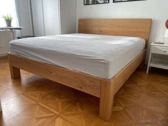 Dubová posteľ 180x200cm - 18