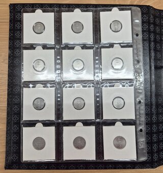 Album Optima s kazetou + mince ČSR, ČSSR, SR - 18